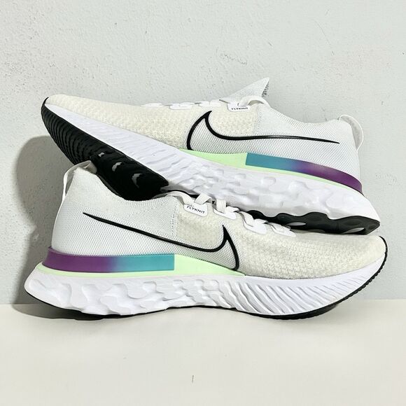 Nike React Infinity Run Flyknit “White Vapor Green” Men’s Size 12 Running Shoes main image 4